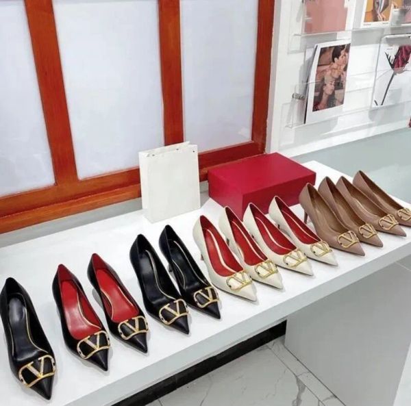 

designer women high heels shoes pumps classics pointed toe shiny rhinestone genuine leather 6cm 8cm 10cm thin heels women's sandal ugrw, Black