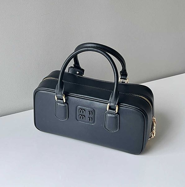 

handle miui shoulder bag miu matelasse bowling handbags purses women designer wallets crossbody square genuine leather tote clutch wrinkle b