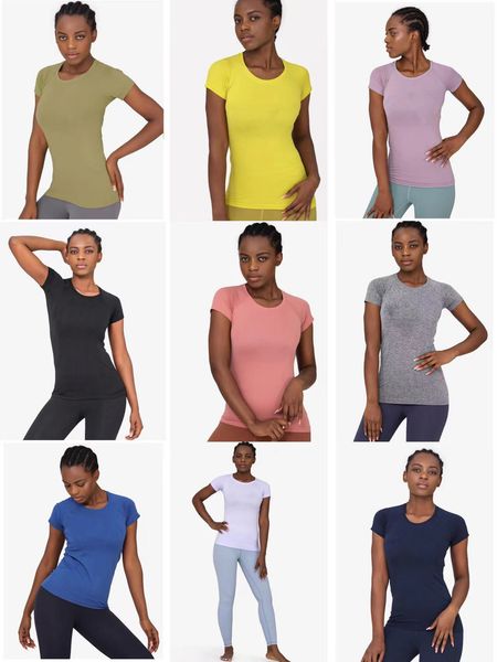

lu swift short sleeve and tees elastic gym yoga long sleeve shirts l-women slim mesh running sport jacket quick dry black fitness sweatshir, White
