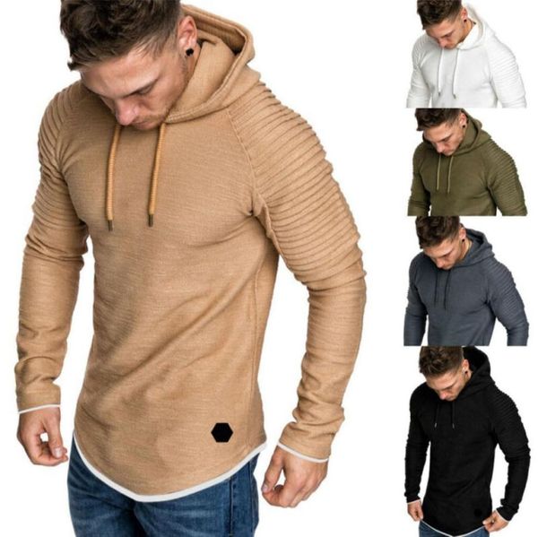 

mens fashion winter hoodie warm hooded sweatshirt gym bodybuilding fitness athletic outwear workout kg6749548974, Black