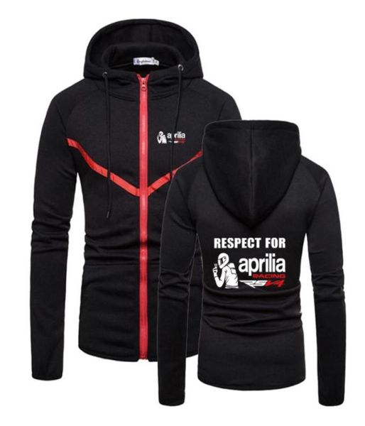 

men039s hoodies sweatshirts 2022 respect for aprilia racing rsv4 casual jacket fleece streetwear warmer tracksuits hoody coat1650463, Black