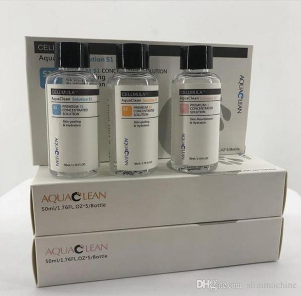 

qua clean solution aqua peel concentrated solution 50ml per bottle aqua facial serum hydra facial serum for norm4345086