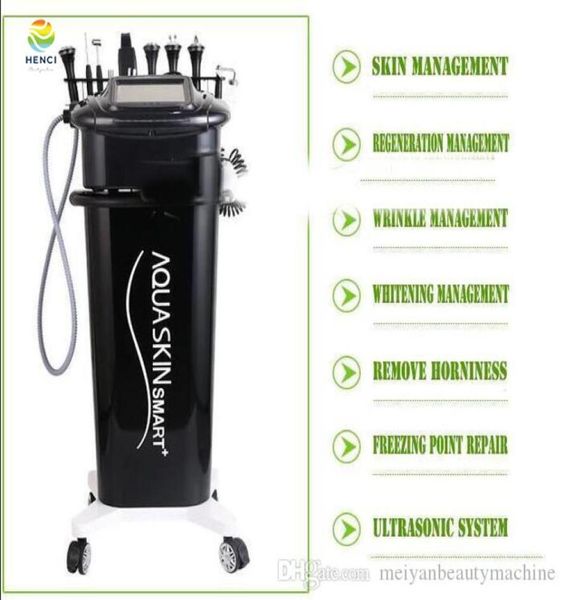 

9 in 1 korea aquaskin pore cleaning hydro facial lifting skin care multifunctional beauty machine for salon1794167, Black;white