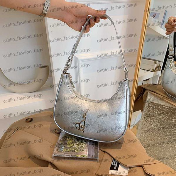 

underarm bag 2023 new fashion crescent handbag pea bag single shoulder crossbody bag caitlin_fashion_bags