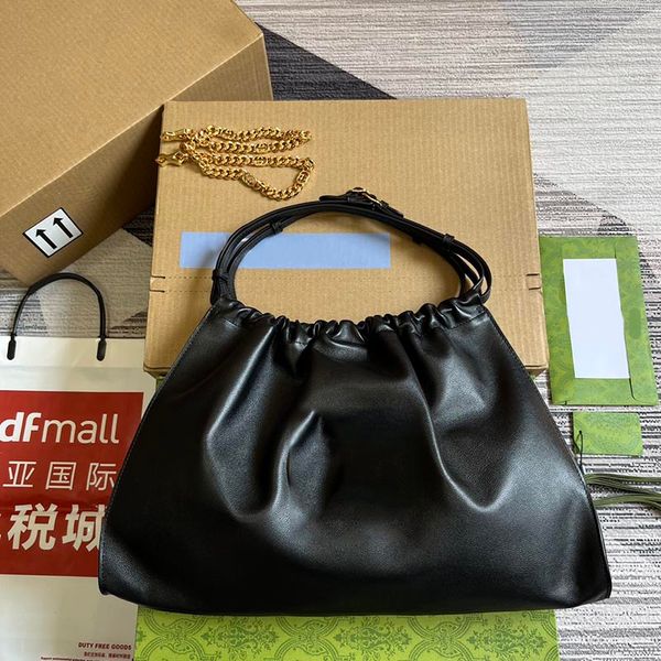 

quilted tote bag women chain bags tassel shoulder bags woman handbags armpit handbag large totes mirror quality leather black shop bags clas