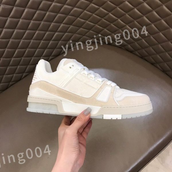 

new luxury designer men women match casual shoes fabric effect calfskin reflective sneakers mixed fiber fashion casual shoe rd0803, Black