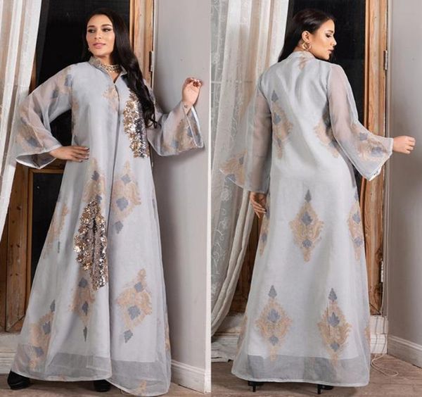 

ethnic clothing md 2021 abayas for women dubai muslim kaftan sequin embroidery elegant gowns plus size african boubou islamic kimo1411149, Red