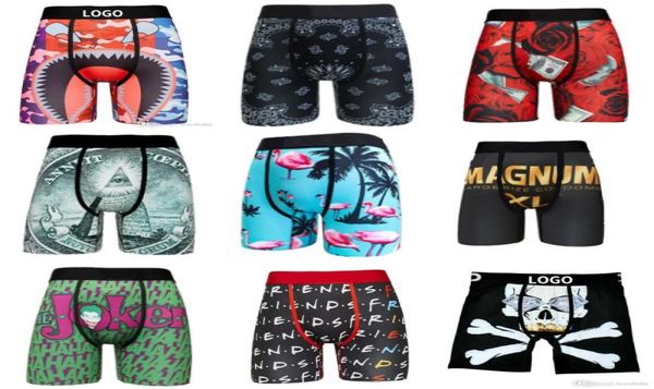 

quick dry men shorts pants with bags boxers briefs cotton breathable underwear desinger male 20 colors4507283, White;black