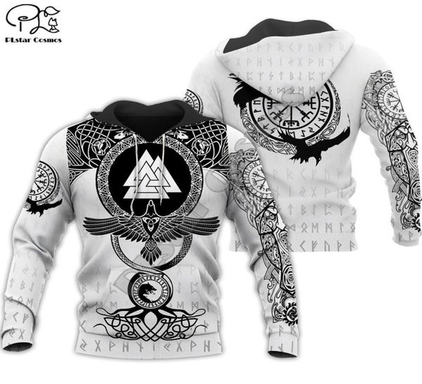 

plstar cosmos viking warrior tattoo new fashion tracksuit casual colorful 3d print zipperhoodiesweatshirtjacketmen women s9 c5088838, Black