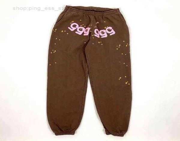 

men's hoodies sweatshirts young thug web angel number foamed women high trousers sweatpants t220901 1 r18i8757039, Black