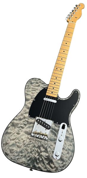

rarities quilt maple tl blue cloud electric guitar