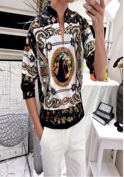 

fashionsleeves casual solid color shirts012345679107368, White;black