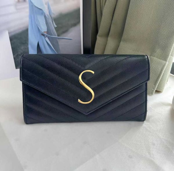 

senior designer genuine totes coin purse card holder women's holders casual fashion lambskin wallet men wallets key slot checkbook wris