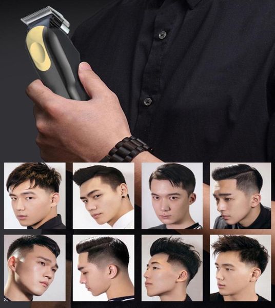 

8148 magic metal hair clipper electric razor men steel head shaver trimmer gold red us uk eu plug57865978842457
