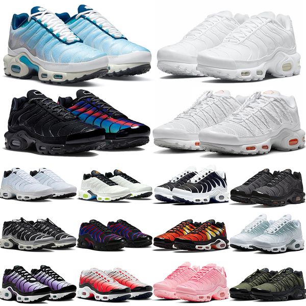 

tn plus running shoes for mens women triple black triple white hyper blue unity university blue green gradient tns mens trainers outdoor spo