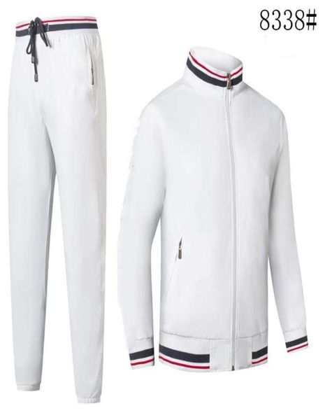 

new men039s tracksuits hoodies sweatshirts sportswear man jacket pants jogging jogger sets turtleneck sports sweat suits3755125, Gray