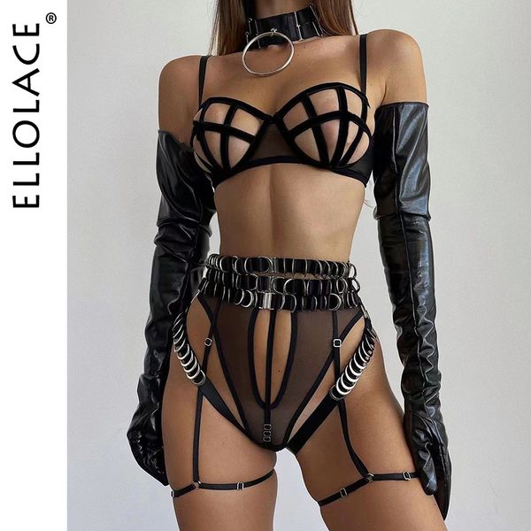 

skirt ellolace sensual lingerie hollow bra sexyporn underwear women body garter belt with rings naked without censorship 3 piece 230807, Red;black