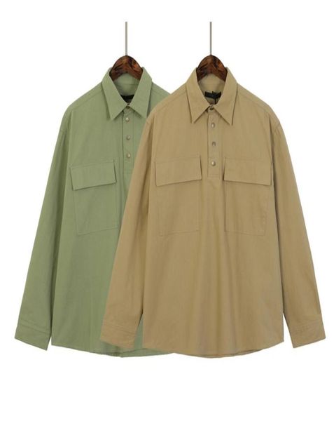 

21fw winter autumn europe usa 7 season casual canvas cargo jacket oversize pocket pullovers coat28269874317197, Black;brown