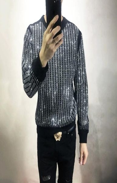 

ship mens rhine beading black sweatshirts long sleeves0128386490