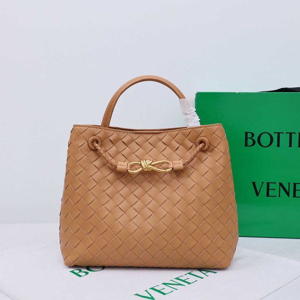 

luxury versatile designer purse andiamo woven bag botegas handbag new single shoulder messenger small square 8-button briefcase 7dx7