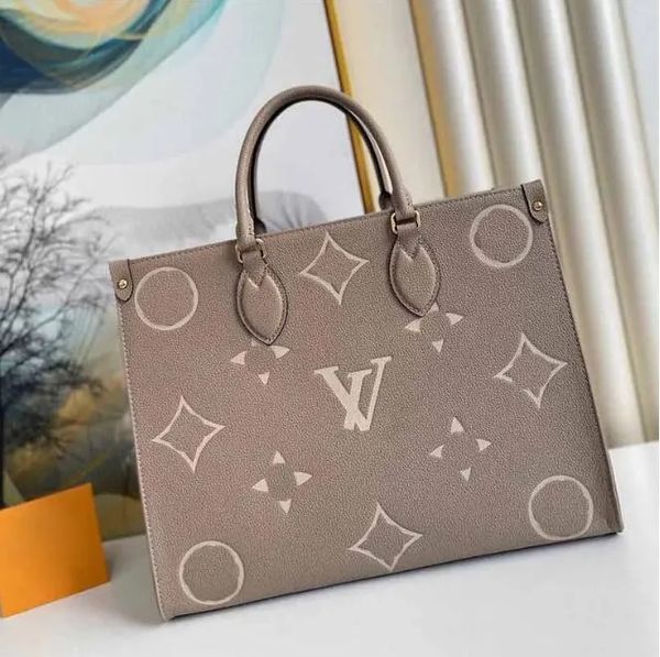 

designer tote bag on the go handbags women luxury shopping bag luxurious bags embossed large capacity shoulder bag
