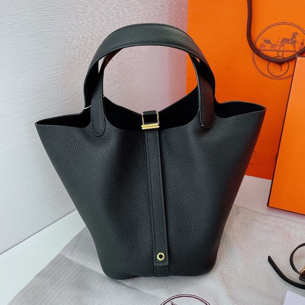 

designer bags women totes handbag luxurious designers vegetable basket handbags shoulder with keys and locks and original dust bag 18cm gold