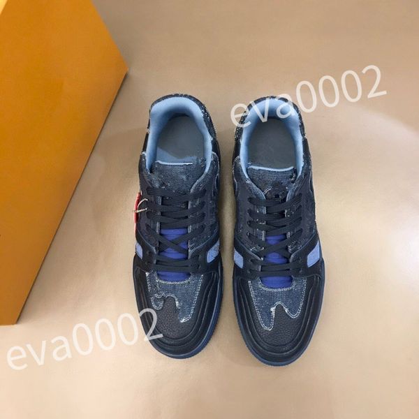 

sneakers shoes runner trainer casual shoes women platform lateral greca print lace up leather fashion outdoor desginer mens trigreca rd0803, Black