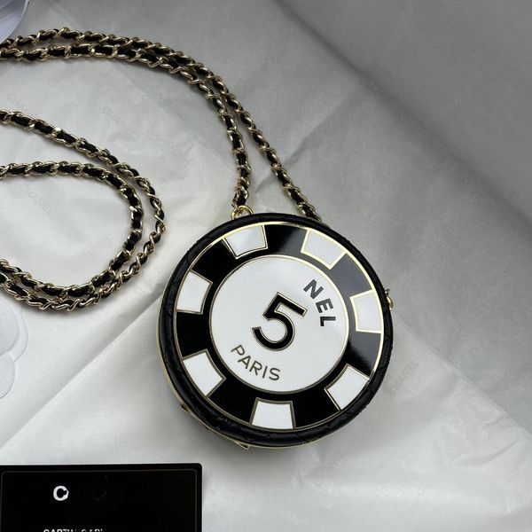 

women cute mini evening bags diamond chain round makeup bag fashion small shoulder bags
