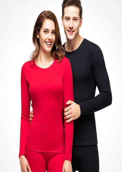 

couple thermal underwear winter cotton long johns warm thermo underwears thermal clothing for men women039s thermo underwears s3105733, Black;white