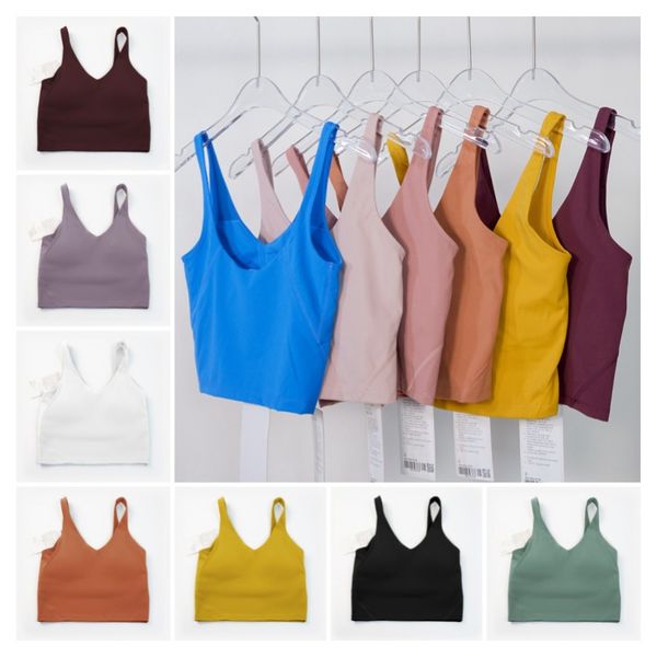 

bear women u-shaped beauty back yoga bra running fitness vest sports bra shockproof push-up gym workout women's underwear lu-168