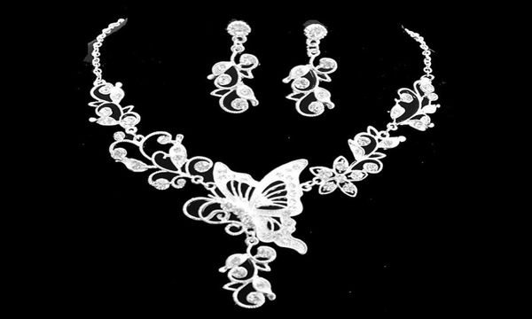 

charming 2 pieces bridal accessories alloy white and red crystal wedding crown japan and korea art tiaras crowns for 4972802, Silver