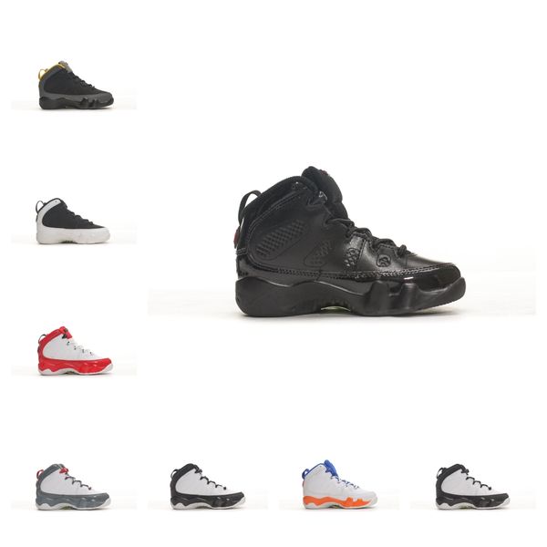 

kids baby jumpman  cherry 9s cool grey flu game black deadly pink gym red athletic sneakers kid darling baby shoe td preschool toddler boys