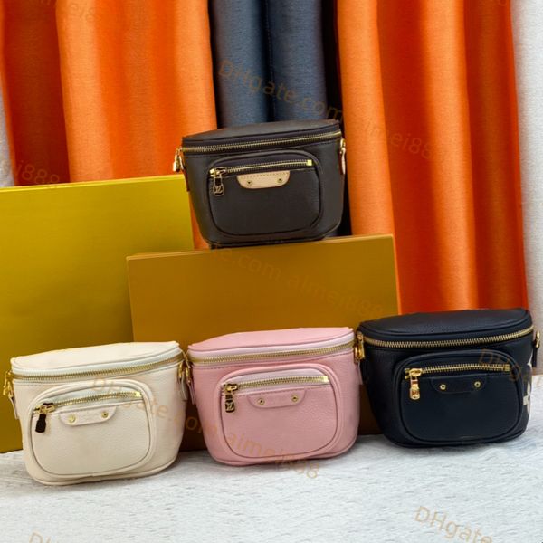 

designers mini bumbag cross body fashion shoulder bags waist bag belt bag woman leather chest package luis purse luxury outdoor sport coin w