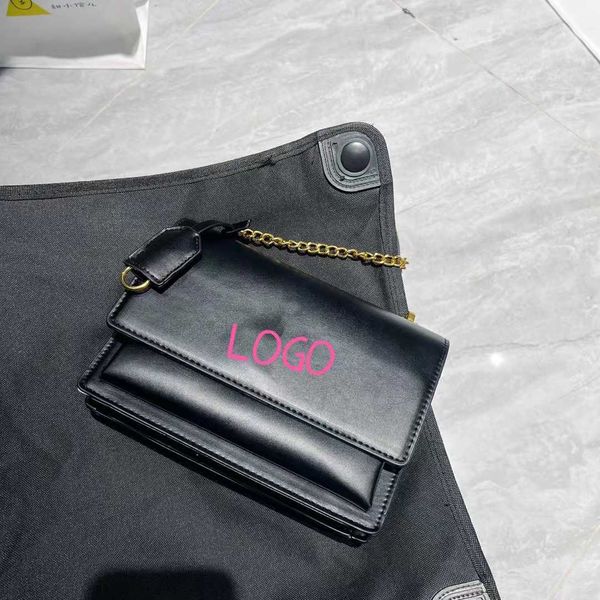 

mini sunset bag 2023 spring and summer new women's bag multi-layer small square bag heavy metal stamping single shoulder oblique stradd