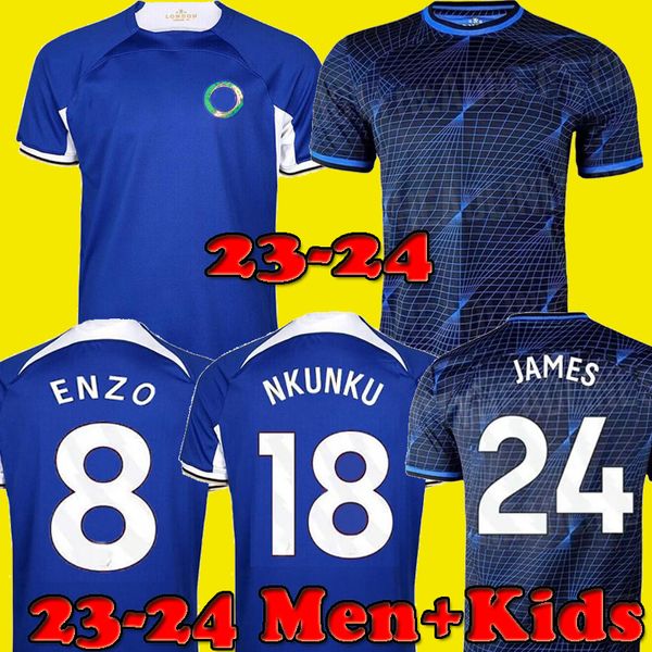 

2023 2024 nkunku jackson cfc soccer jerseys disasi 22 23 24 enzo fernandez mudryk james sterling cucurella 97 98 retro chukwuemeka football