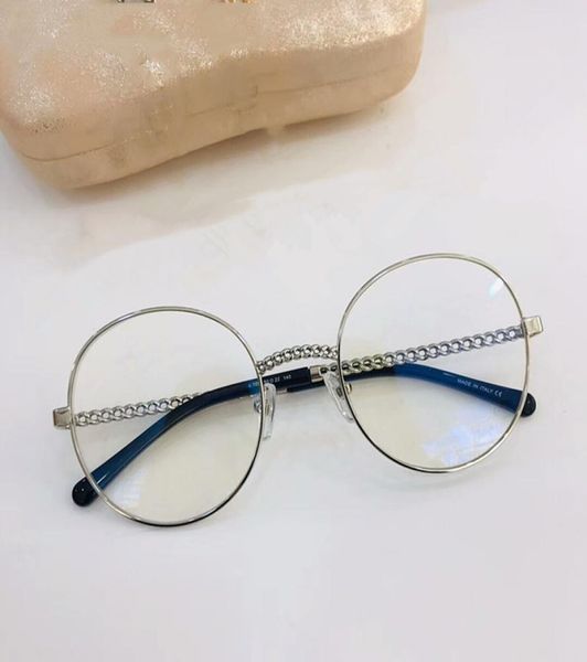 

2020 new hc2186 metal glasses exqusite chain design circular fashion glasses frame 5022140 prescription glasses frame full box hi5904005
