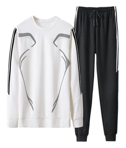 

tracksuits mens winter tracksuit set solid sweat suit men track suits set coat pants outwear sportssuit jacket and sweatpant8586639, Gray