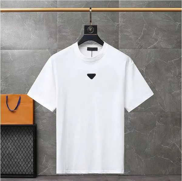 

summer brand mens t shirt fashion men women designers clothing short sleeve casual loose couple tee, White;black