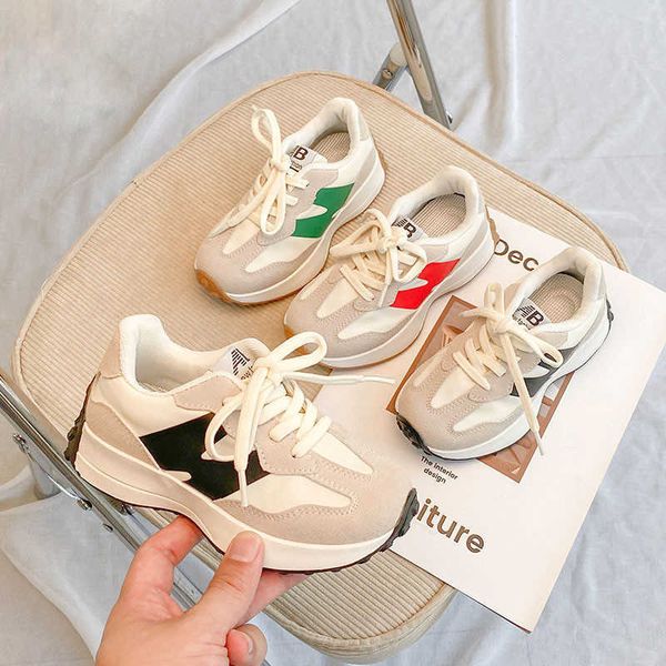 

Athletic Outdoor Kids Sneakers Girls Boys Sneakers Casual Children Sneakers Spring Autumn Boys Girls Sneakers Kids Shoes Boys Girls Shoes AA230410, Khaki 1
