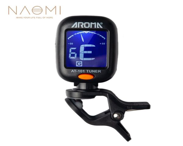 

naomi aroma at101 electric guitar tuner foldable rotating clip high sensitivity ukulele guiatr parts accessories new7571142