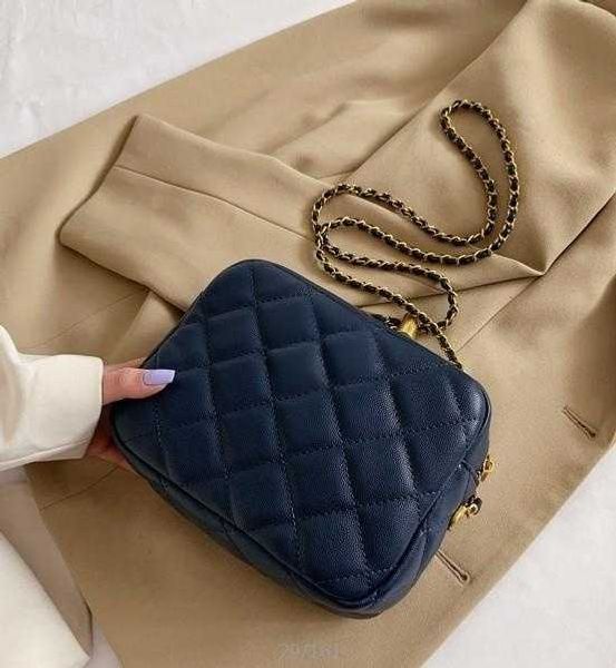 

designer bag dinner new lingge xiaoxiangfeng double ball mouth red envelope chain mini small box bag classic xiangjia premium cowhide