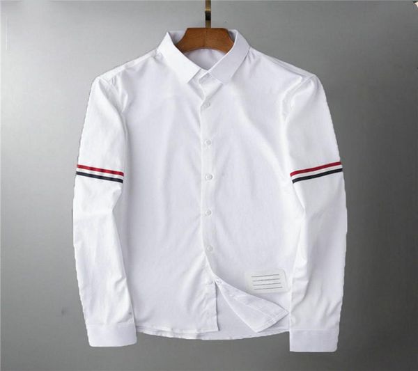 

a variety of long sleeve shirts for men039s casual plaid striped plain print size m3xlhsc114654984, White;black