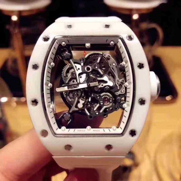 

luxury mens mechanics watches richa wristwatch rm055 men's multifunctional automatic mechanical mill r watch personality large dial cer