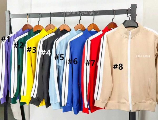 

palm designer mens tracksuits couples coat outdoor sweatshirts classic letter pattern jackets hoodies pants sportswear angel u50u, Gray