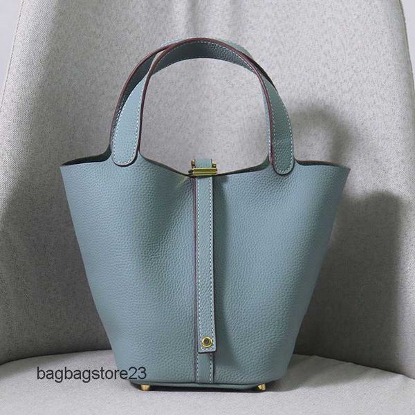 

buckle designer tote women's hremes bags gold picotin lock bucket bag upgraded basket togo leather handbag lyp0