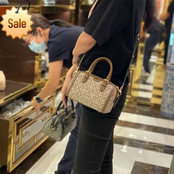 

luxurys tb bag designer tote bags shoulder crossbody bag 2023 new women's fashion retro texture portable boston bags portable shoulder