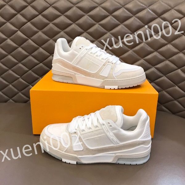 

2023 new luxury designer running shoes fashion channel sneakers men lace-up sports shoe casual trainers classic sneaker woman ccity rd0803, Black
