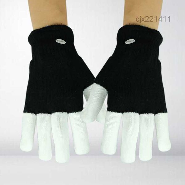 

children led luminous gloves lighting colorful performance strange kids flash mittens 6y60, Blue;gray