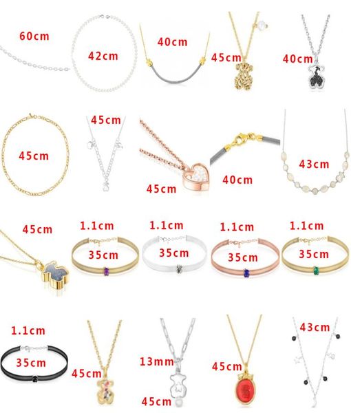 

original fashion 100 925 sterling silver spain bear necklace for women classic pierced jewelry manufacturers wholesa2266205