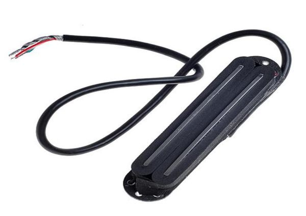 

1pcs black dual rail humbucker electric guitar pickup 4 conductor m533 new3367695